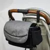 8681078032173 - Stroller Bag Bebek Arabası Düzenleyici Çanta (GRİ)