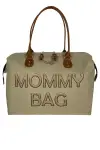 8681078033514 - Mommy Bag 3D Anne Bebek Bakım Kadın Çantası  (VİZON)