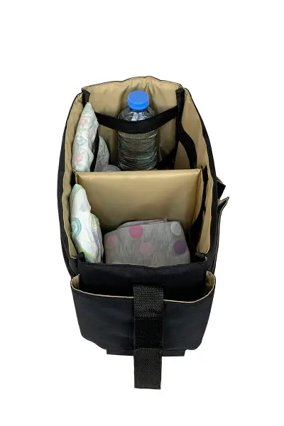 Jogging Bebek Arabası Ve Düzenleyici Çanta (SİYAH)