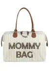  -  Mommy Bag USA Anne Bebek Bakım Ve Kadın Çantası (CIZGILI)