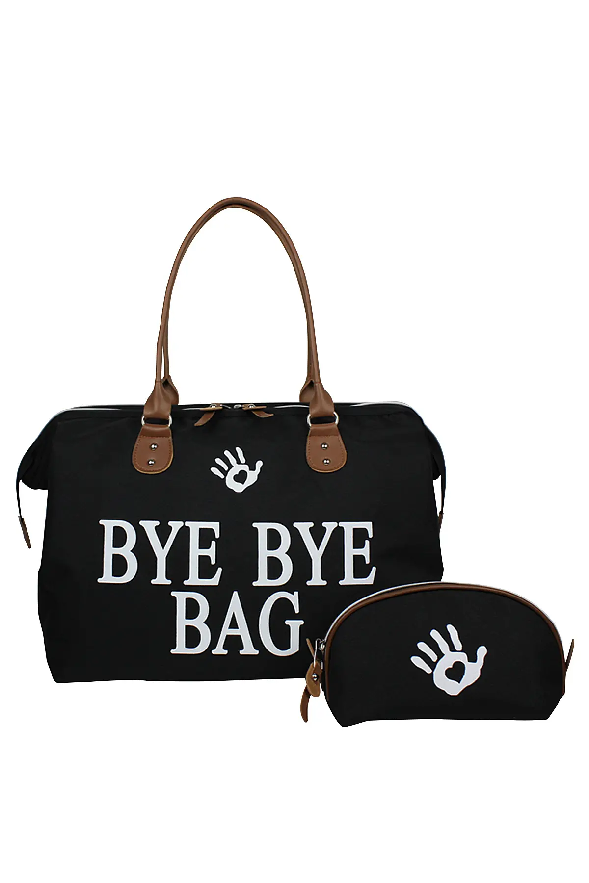 Bye Bye Bag Anne Bebek Bakım  Omuz Çantası (SİYAH)