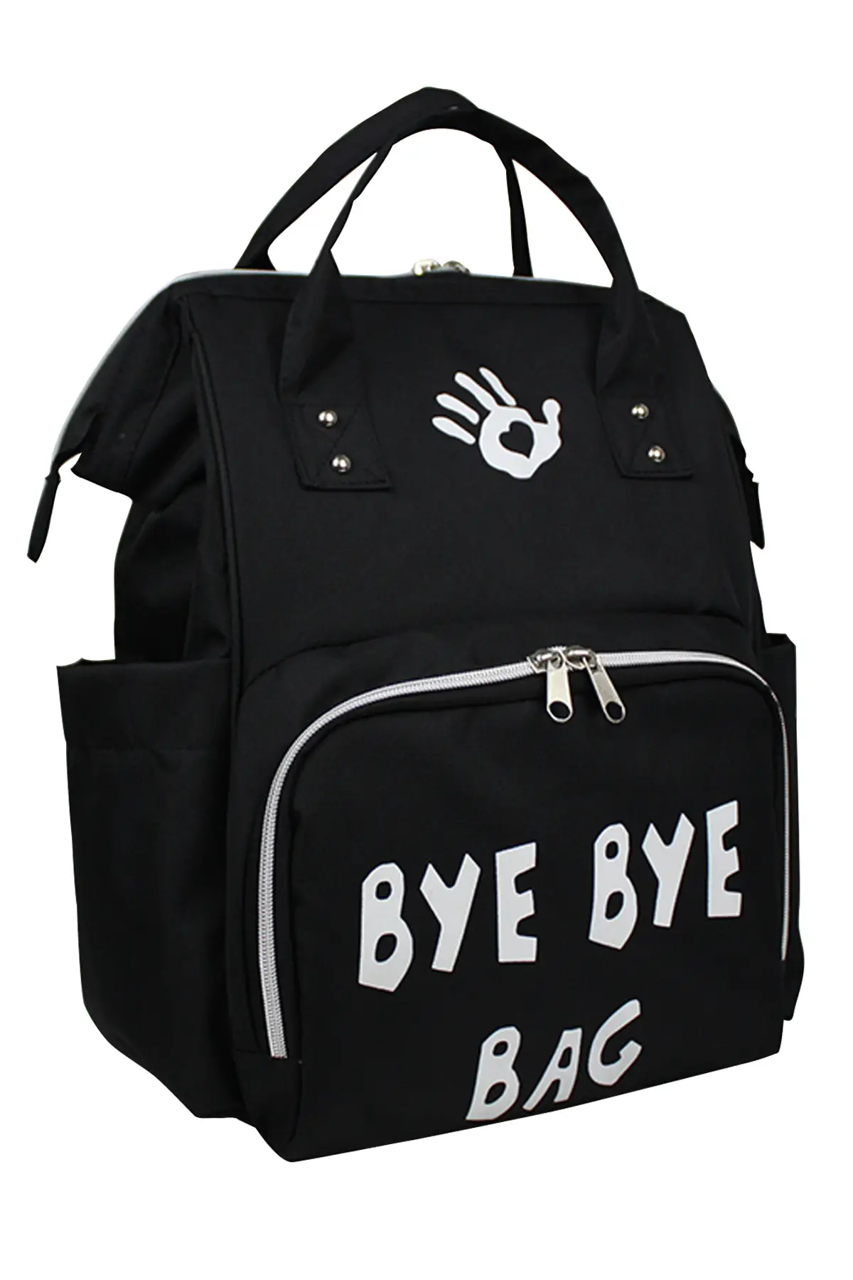 Paris Bag Anne Bebek Bakım Sırt Çantası (SİYAH)