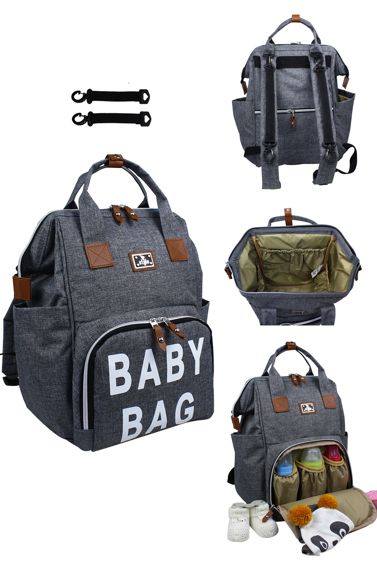 Roma Baby Bag Anne Bebek Bakım Sırt Çantası