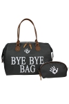 8681078032371 - Bye Bye Bag Anne Bebek Bakım  Omuz Çantası (GRİ)