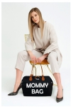 Mommy Bag Beyaz Baskılı Anne Bebek Bakım Kadın Çantası