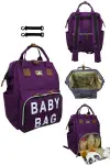 Roma Baby Bag Anne Bebek Bakım Sırt Çantası (SİYAH) Roma Baby Bag Anne Bebek Bakım Sırt Çantası (SİYAH)