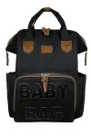 Monaco Baby Bag Baskılı Anne Bebek Bakım Sırt Çantası (CIVIT)
