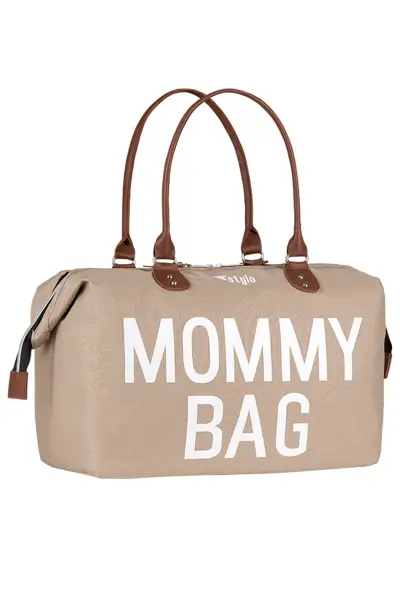  Mommy Bag USA Anne Bebek Bakım Ve Kadın Çantası (BEJ)