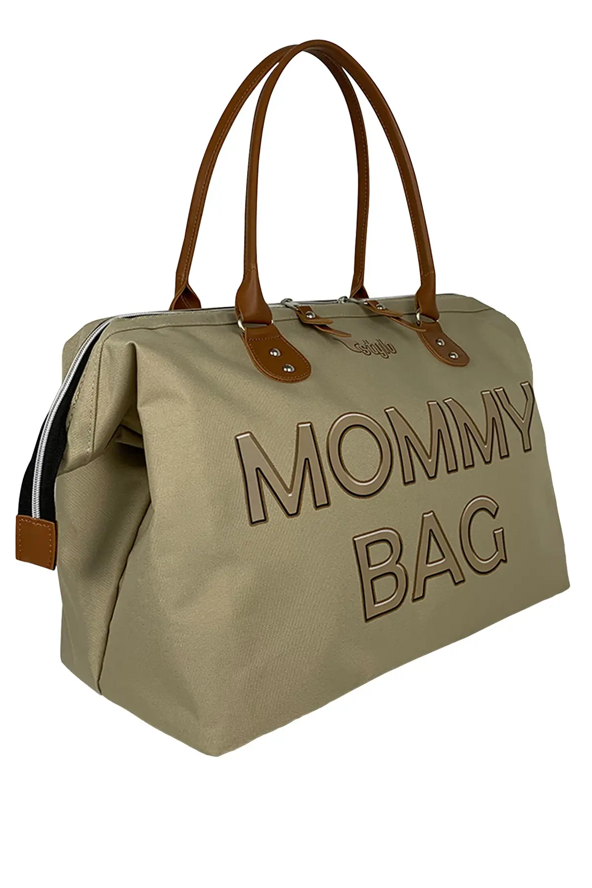 Stylo Mommy Bag 3D Anne Bebek Bakım Kadın Çantası  (VİZON)