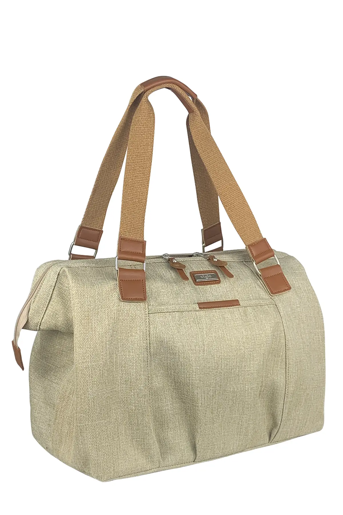 Venedik Anne Bebek Bakım Kadın Çantası ( BEJ )