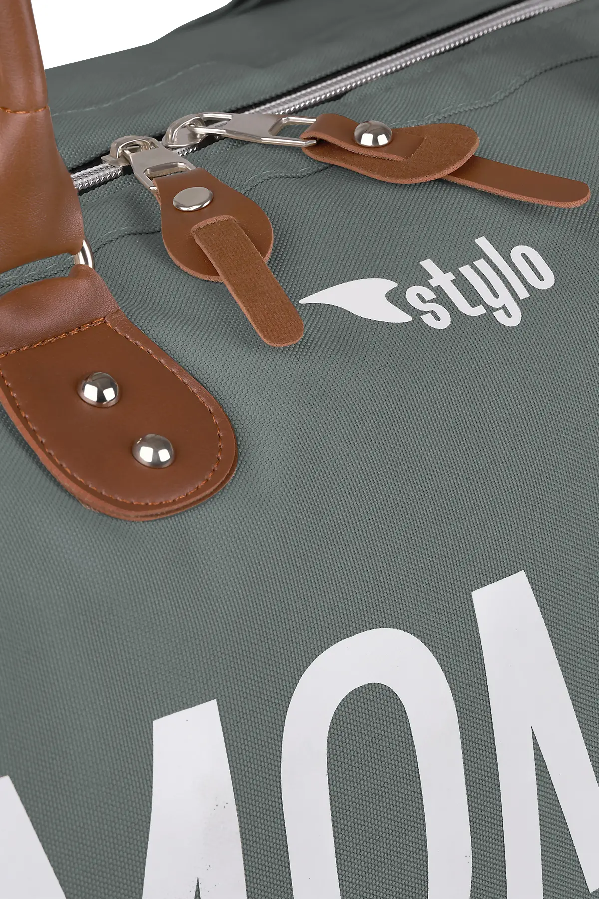 Stylo Mommy Bag USA Anne Bebek Bakım Ve Kadın Çantası (GRI)