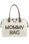  Mommy Bag USA Anne Bebek Bakım Ve Kadın Çantası (CIZGILI)