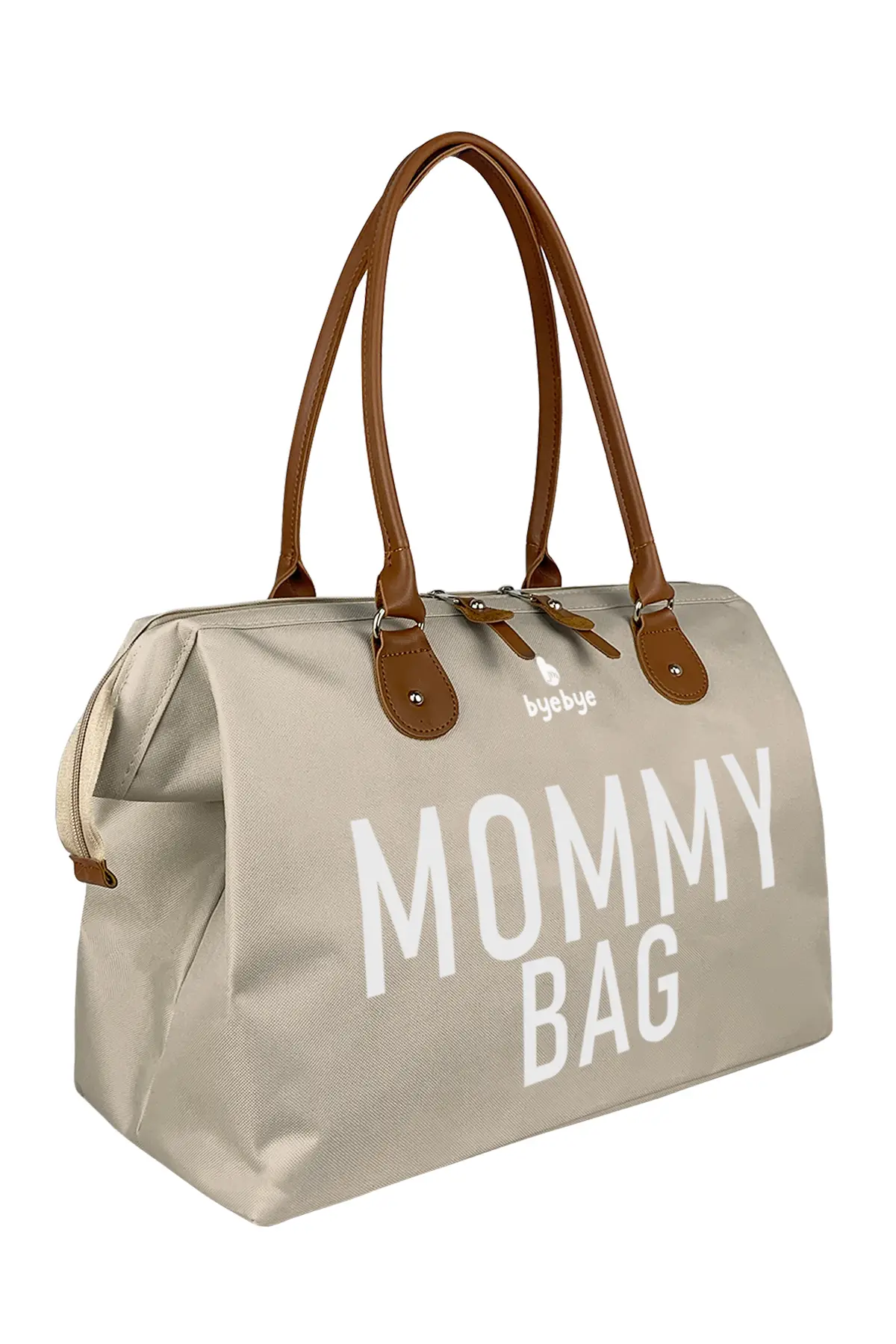 Byebye Mommy Bag Anne Bebek Bakım ve Kadın Çantası ( BEJ )