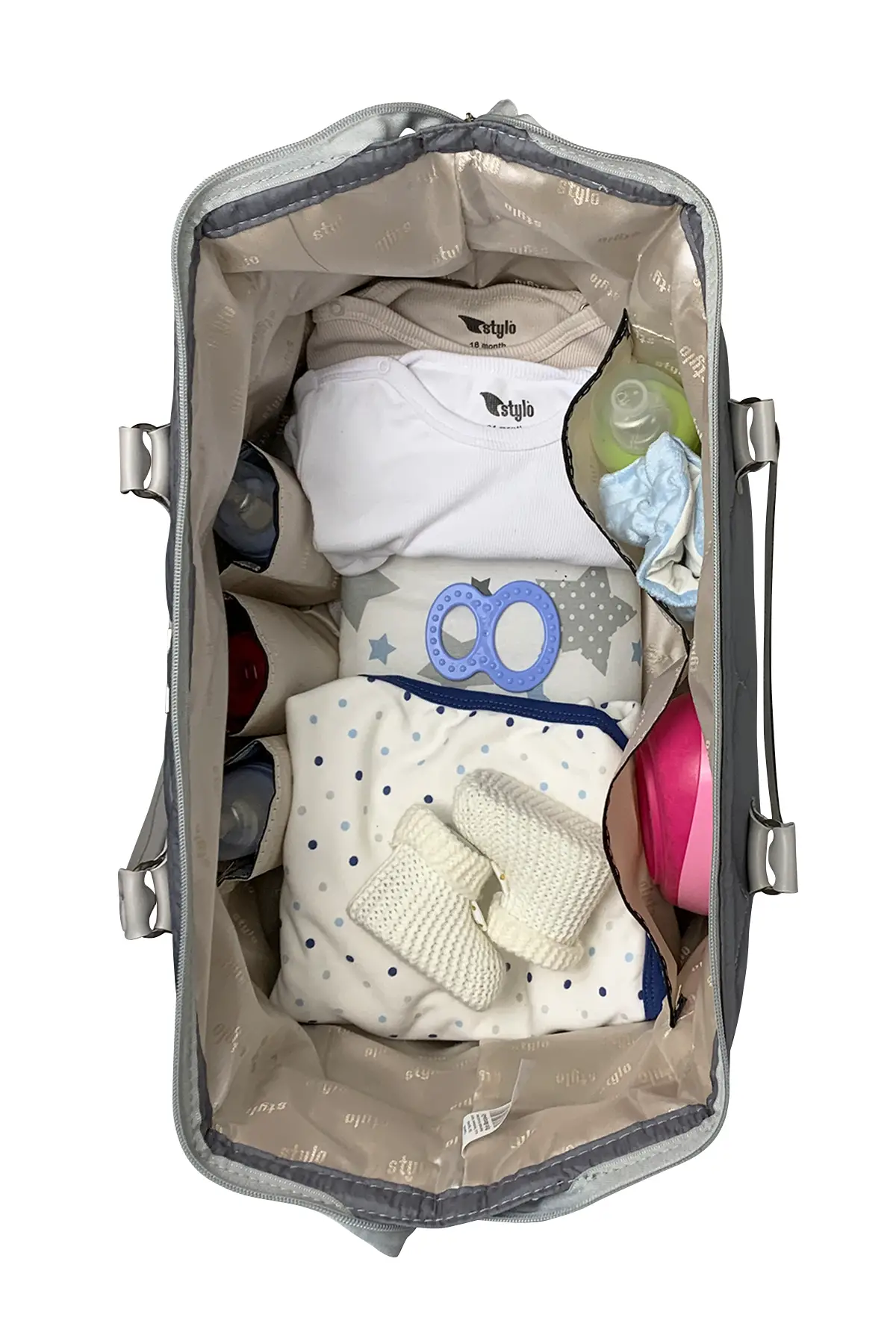 Manolya Anne Bebek Bakım Çantası ( GRI )