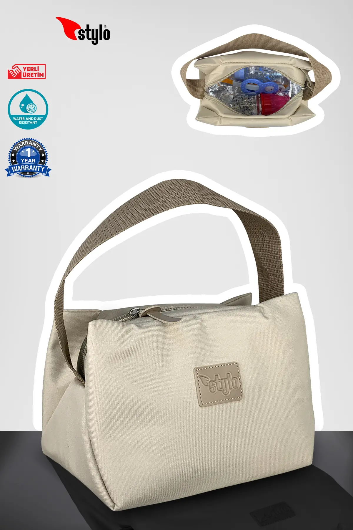 X Pro Termos Biberonluk El Çantası ( BEIGE )