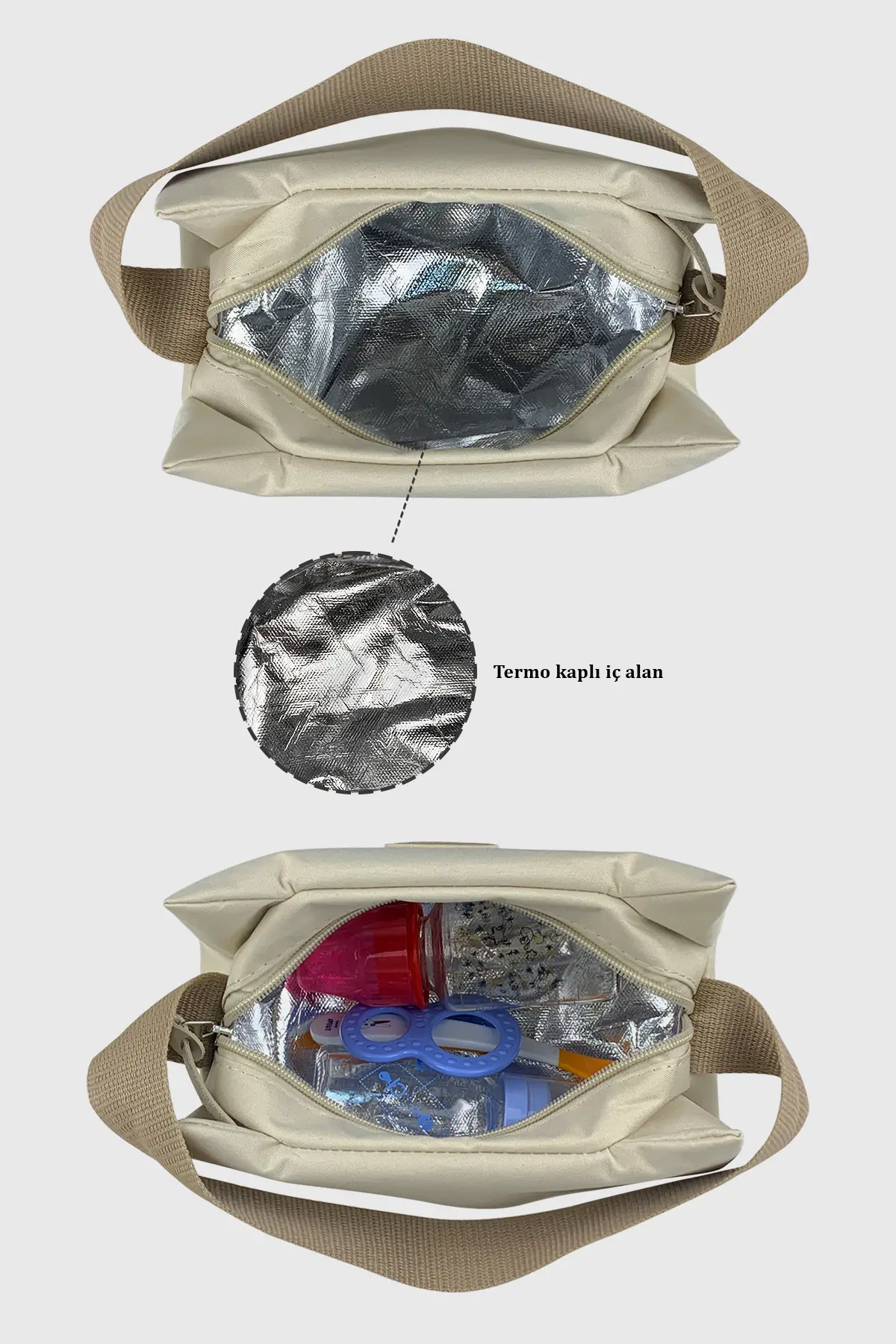 X Pro Termos Biberonluk El Çantası ( BEIGE )