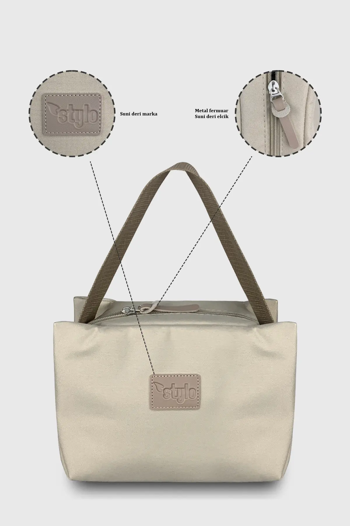 X Pro Termos Biberonluk El Çantası ( BEIGE )