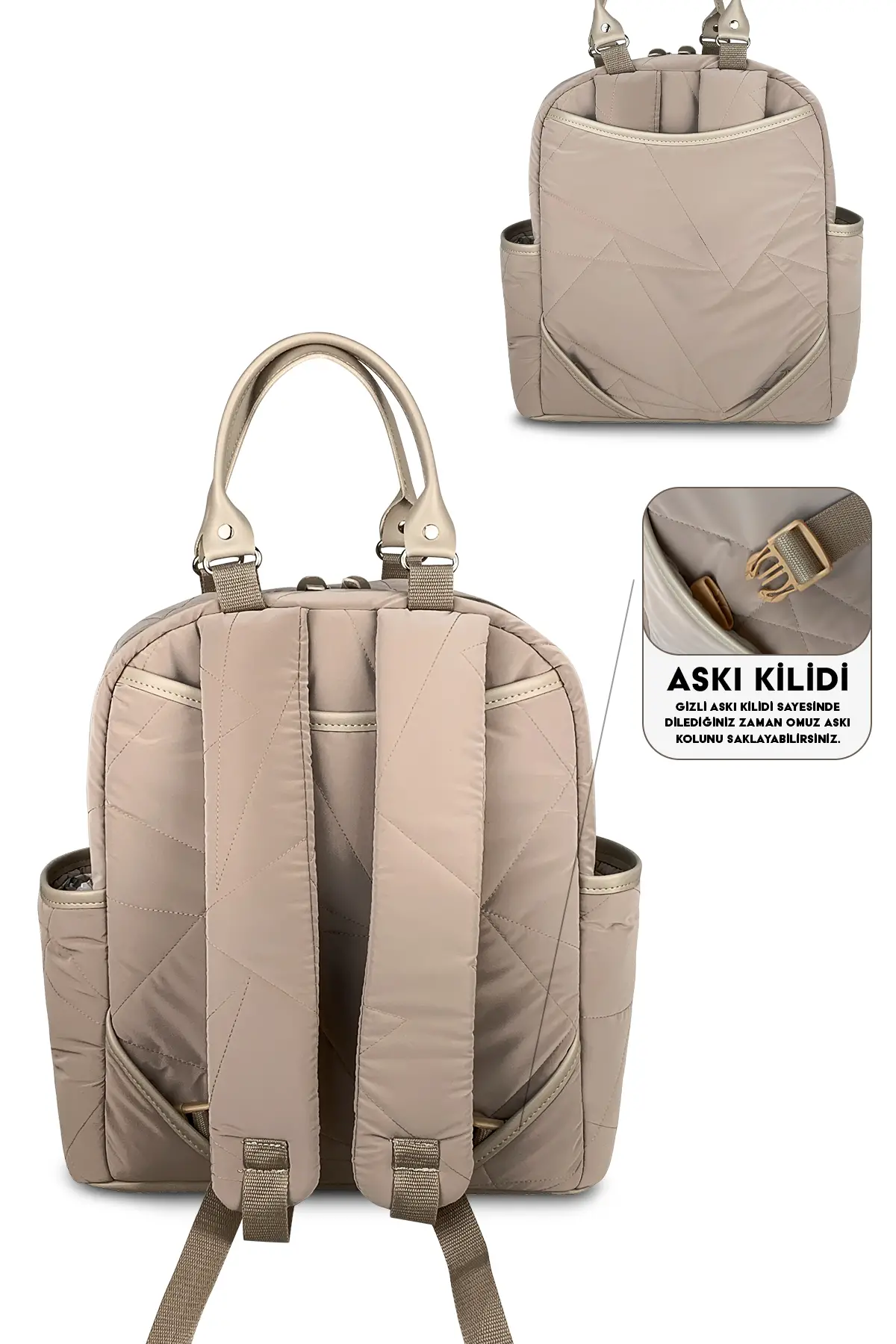 Powder Anne Bebek Bakım ve Kadın Çantası