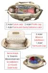 Urban Anne Bebek Bakım Omuz Çantası + X Pro Stroller Bebek Arabası ÇantasıTermos Çanta Hediyeli ( BE