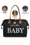 Just For Baby Anne Bebek Bakım Omuz Çantası (SİYAH)