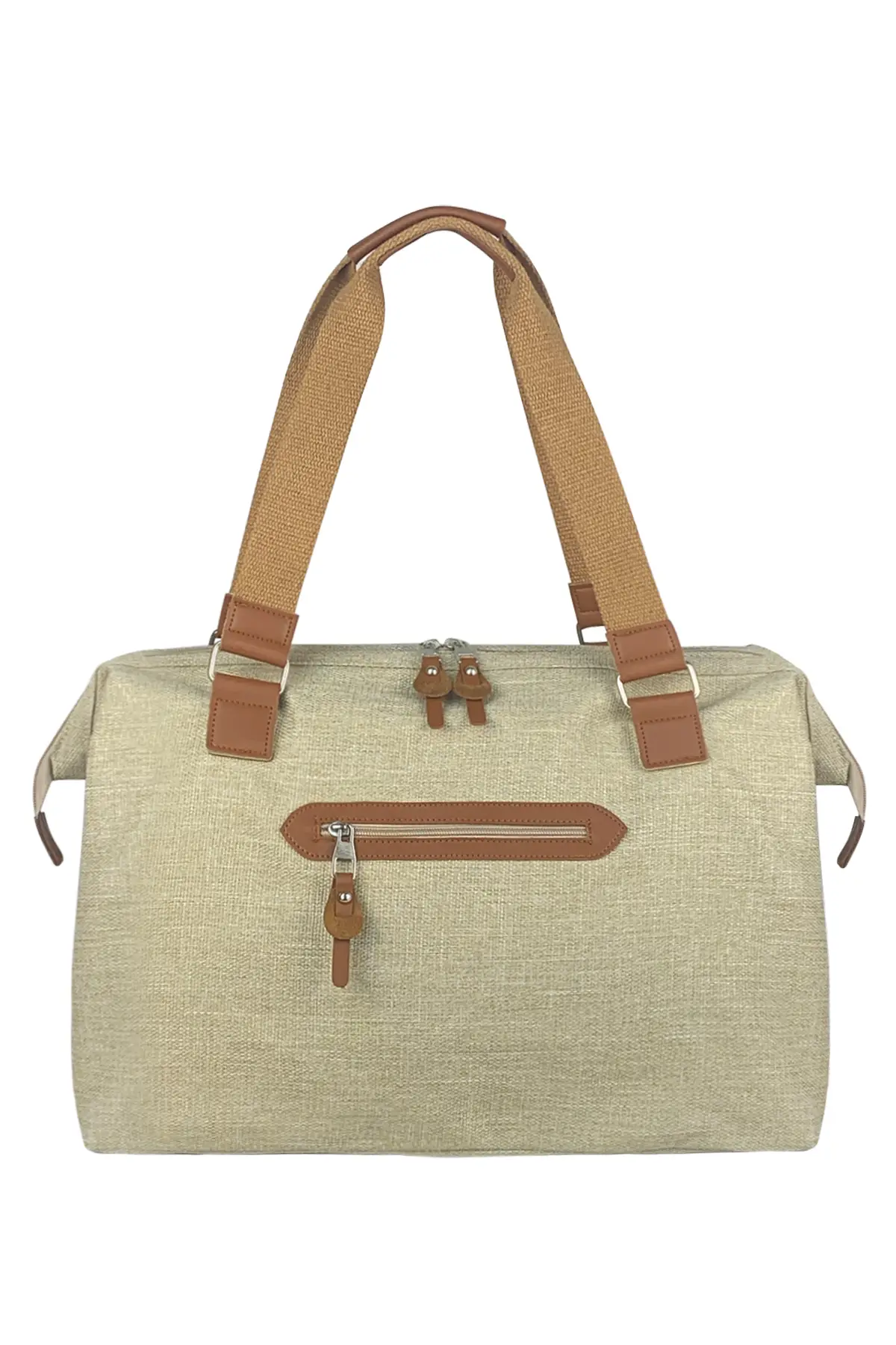 Anne Bebek Bakım Kadın Omuz Çantası Venedik & Duo Anne Bebek Bakım Sırt Çantası Takım-Bej