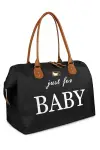 Just For Baby Anne Bebek Bakım Omuz Çantası (SİYAH)